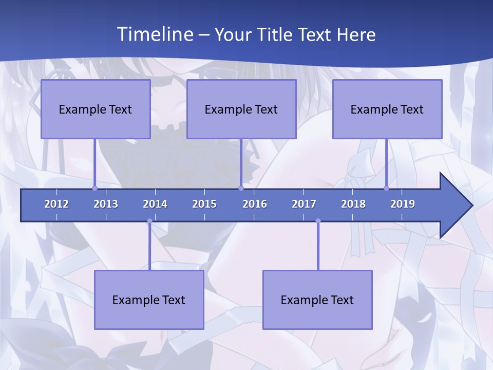 A Girl In A Blue Dress Is Sitting On The Ground PowerPoint Template