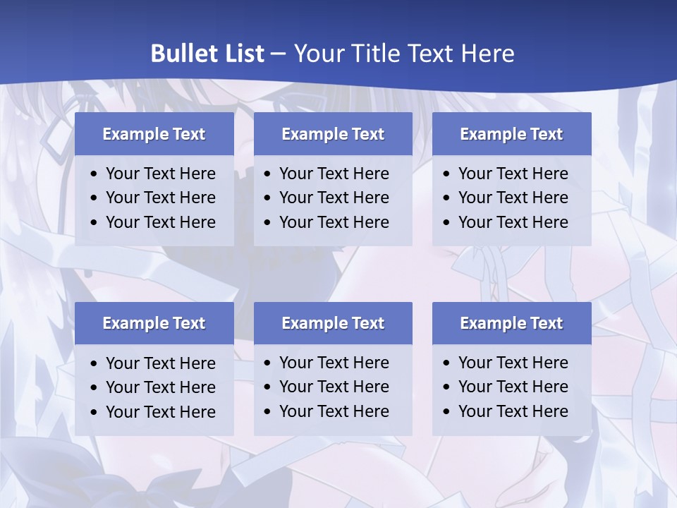 A Girl In A Blue Dress Is Sitting On The Ground PowerPoint Template