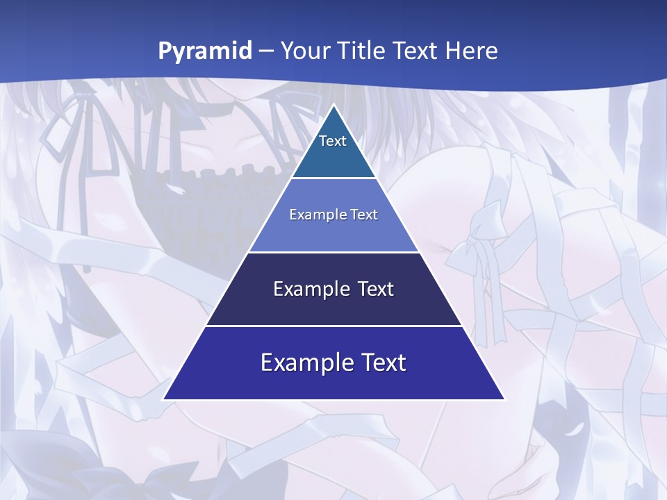 A Girl In A Blue Dress Is Sitting On The Ground PowerPoint Template