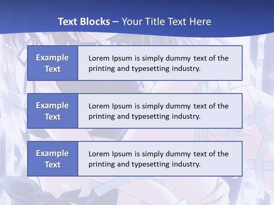 A Girl In A Blue Dress Is Sitting On The Ground PowerPoint Template