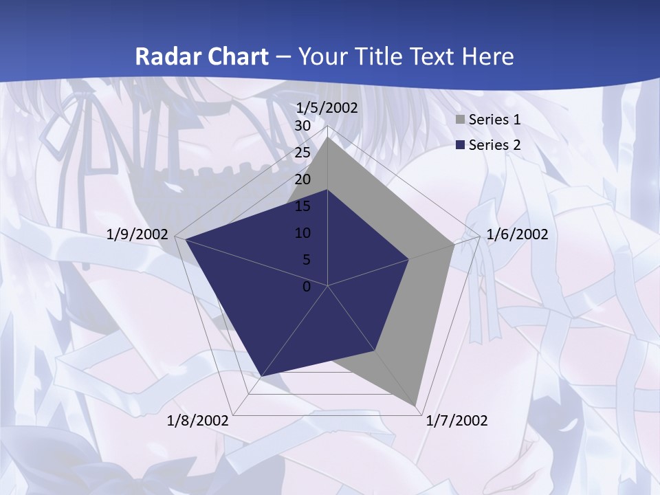 A Girl In A Blue Dress Is Sitting On The Ground PowerPoint Template