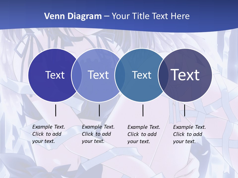 A Girl In A Blue Dress Is Sitting On The Ground PowerPoint Template