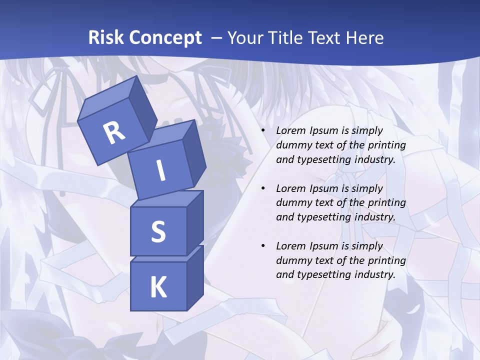 A Girl In A Blue Dress Is Sitting On The Ground PowerPoint Template