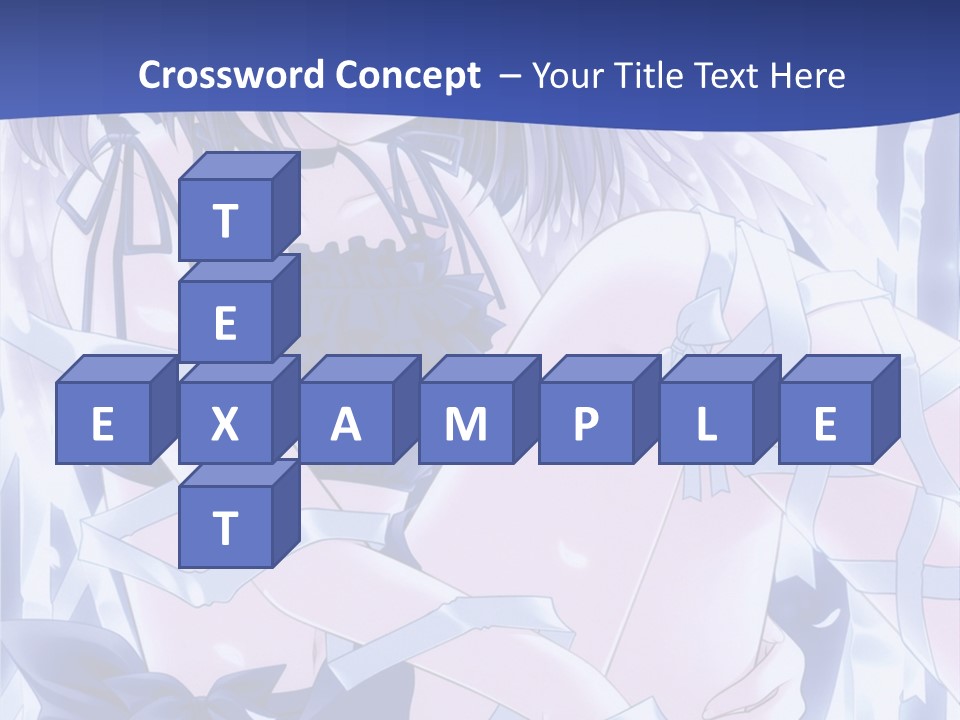 A Girl In A Blue Dress Is Sitting On The Ground PowerPoint Template