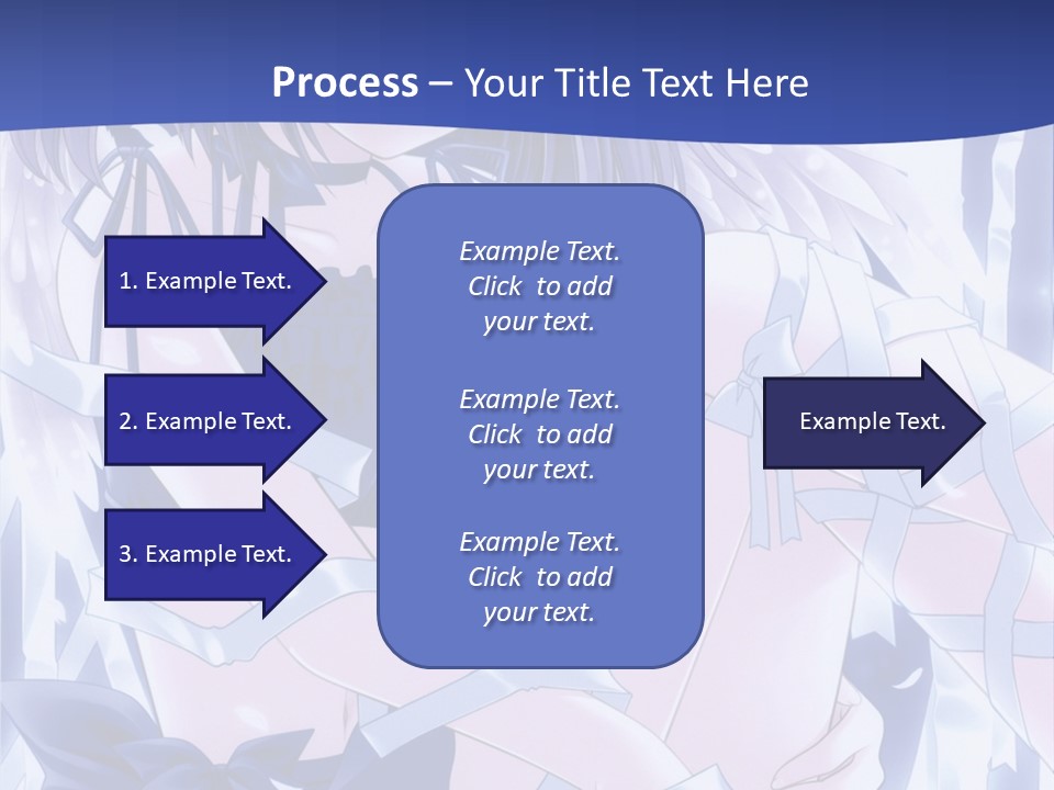 A Girl In A Blue Dress Is Sitting On The Ground PowerPoint Template