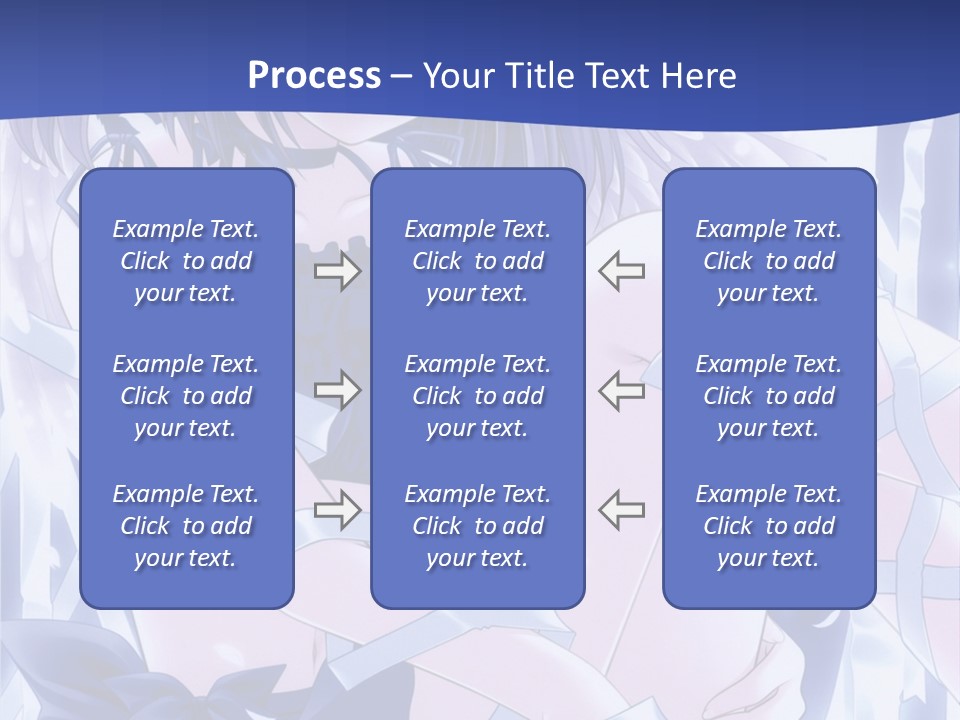 A Girl In A Blue Dress Is Sitting On The Ground PowerPoint Template