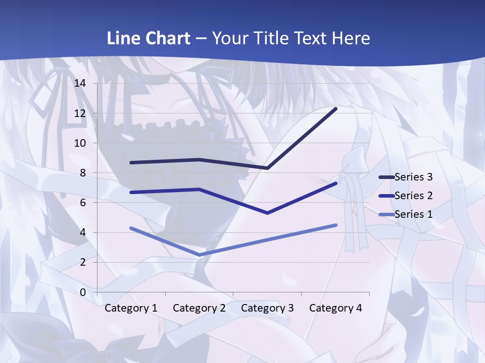 A Girl In A Blue Dress Is Sitting On The Ground PowerPoint Template