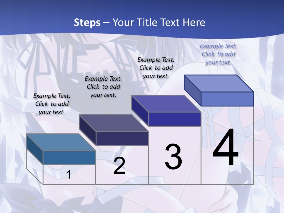 A Girl In A Blue Dress Is Sitting On The Ground PowerPoint Template