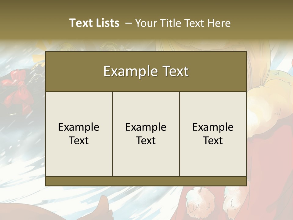 A Group Of People Standing In The Snow PowerPoint Template