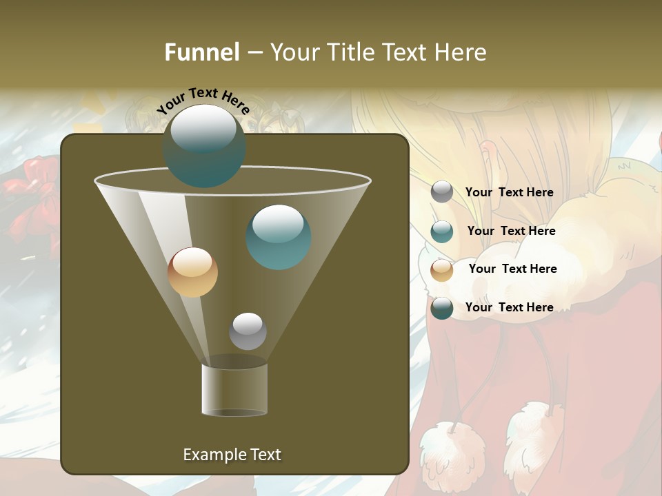 A Group Of People Standing In The Snow PowerPoint Template