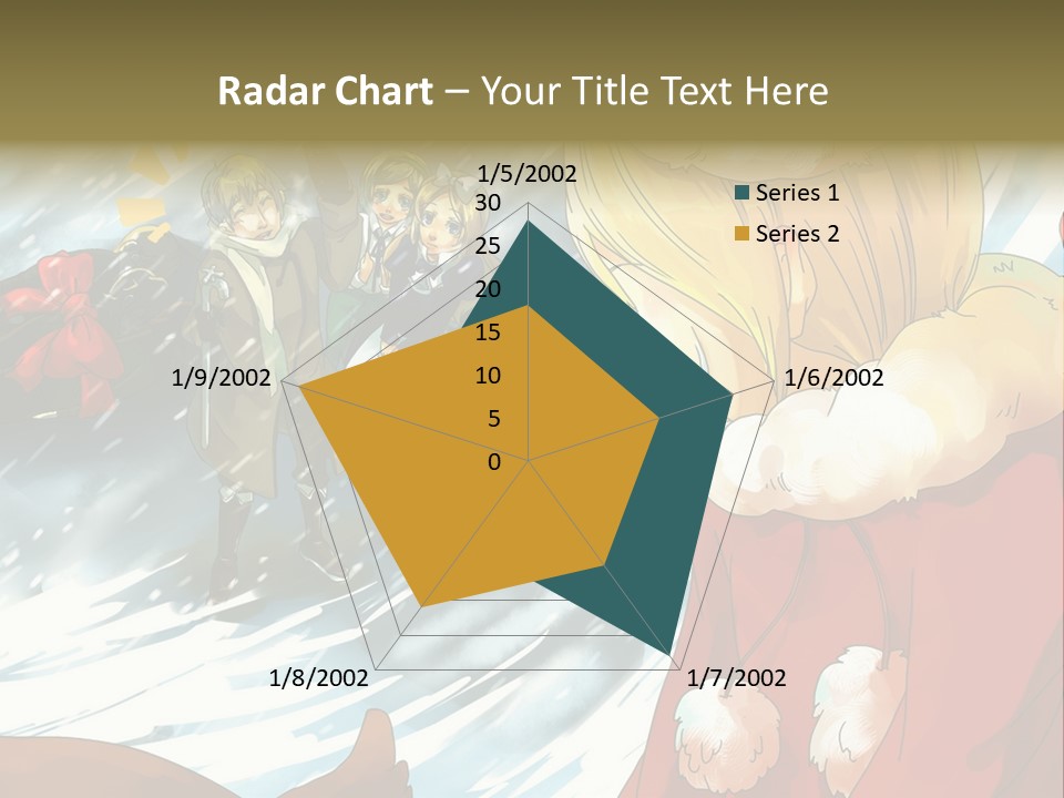 A Group Of People Standing In The Snow PowerPoint Template