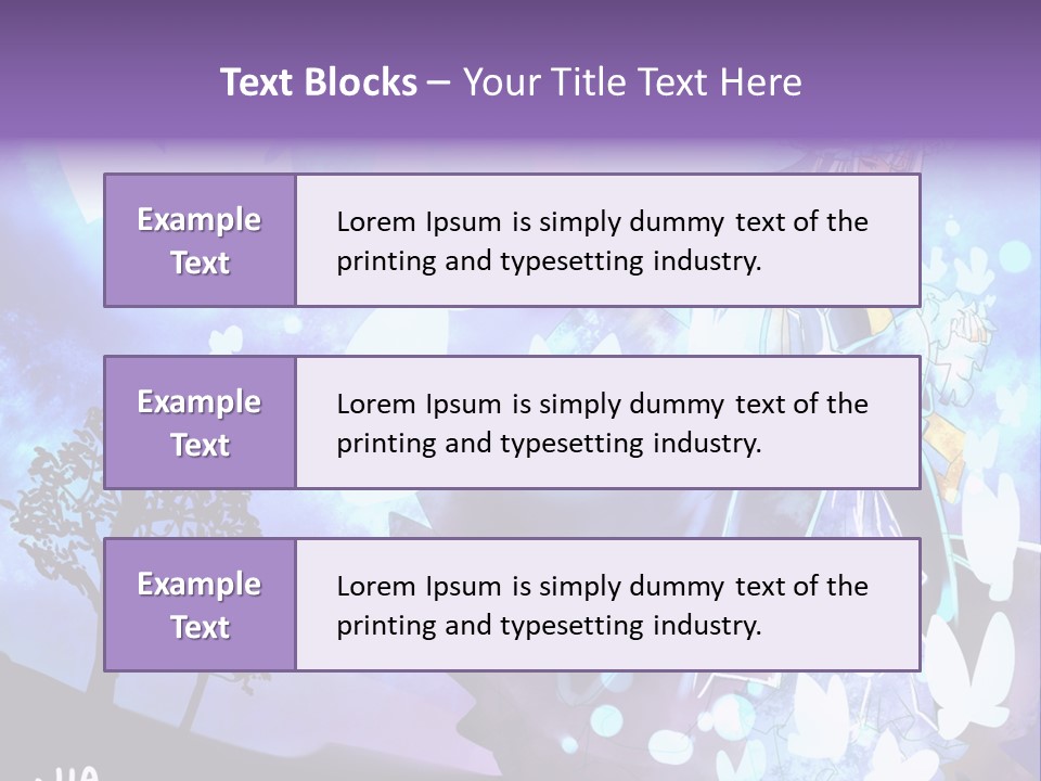 A Woman In A Purple Dress Standing In Front Of A Tree PowerPoint Template