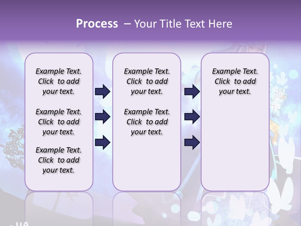 A Woman In A Purple Dress Standing In Front Of A Tree PowerPoint Template