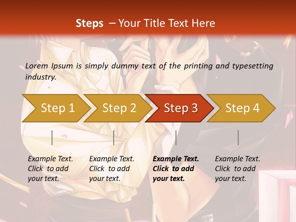 A Couple Of People That Are Kissing In Front Of A Cake PowerPoint Template