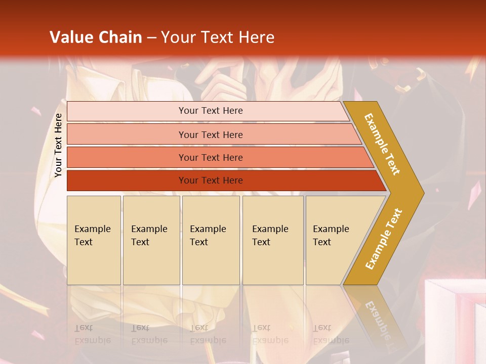 A Couple Of People That Are Kissing In Front Of A Cake PowerPoint Template