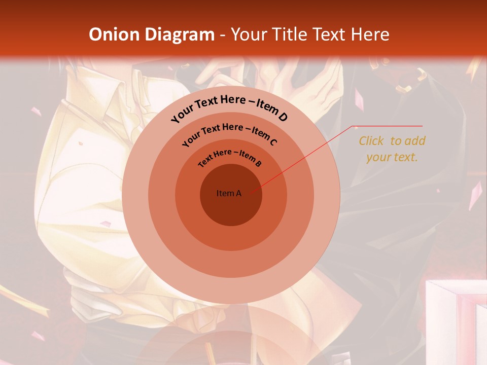 A Couple Of People That Are Kissing In Front Of A Cake PowerPoint Template