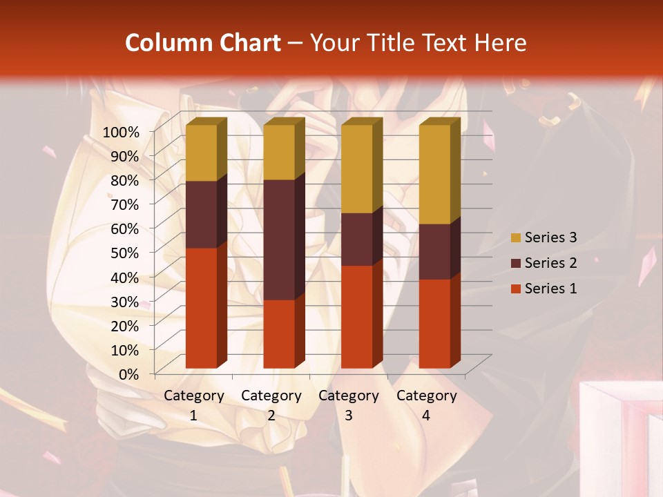 A Couple Of People That Are Kissing In Front Of A Cake PowerPoint Template