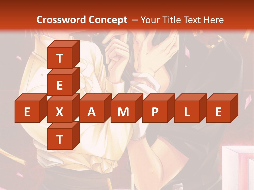 A Couple Of People That Are Kissing In Front Of A Cake PowerPoint Template