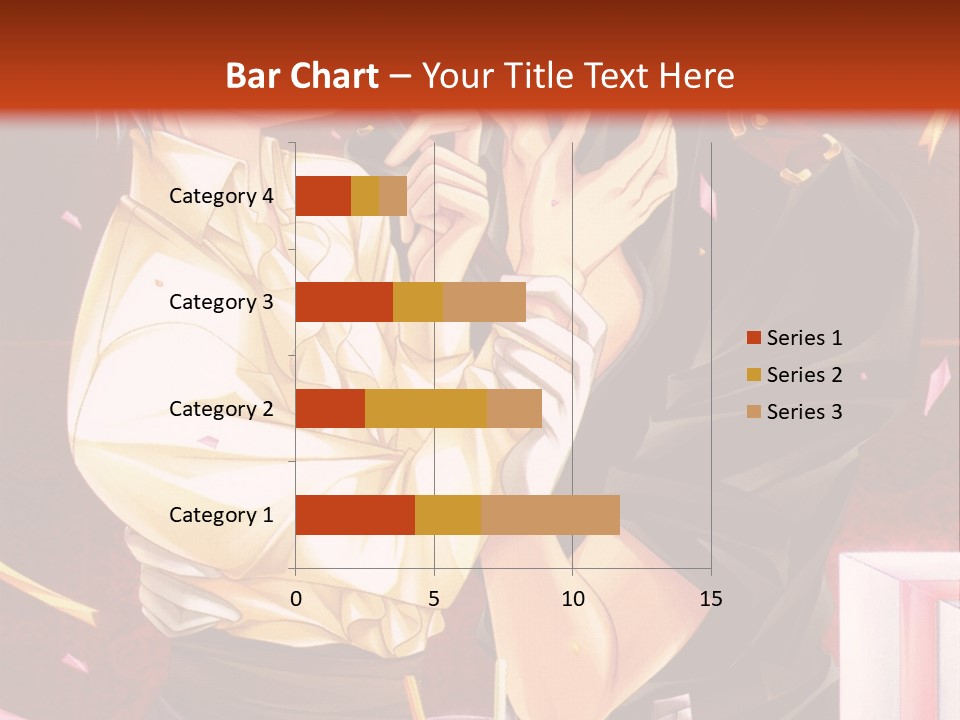 A Couple Of People That Are Kissing In Front Of A Cake PowerPoint Template