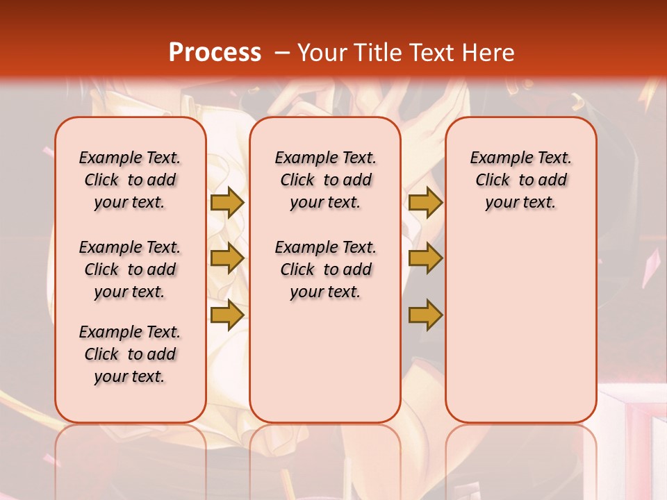 A Couple Of People That Are Kissing In Front Of A Cake PowerPoint Template