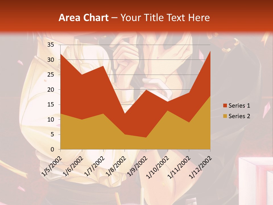A Couple Of People That Are Kissing In Front Of A Cake PowerPoint Template