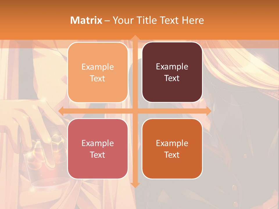 A Couple Of People Sitting Next To Each Other PowerPoint Template