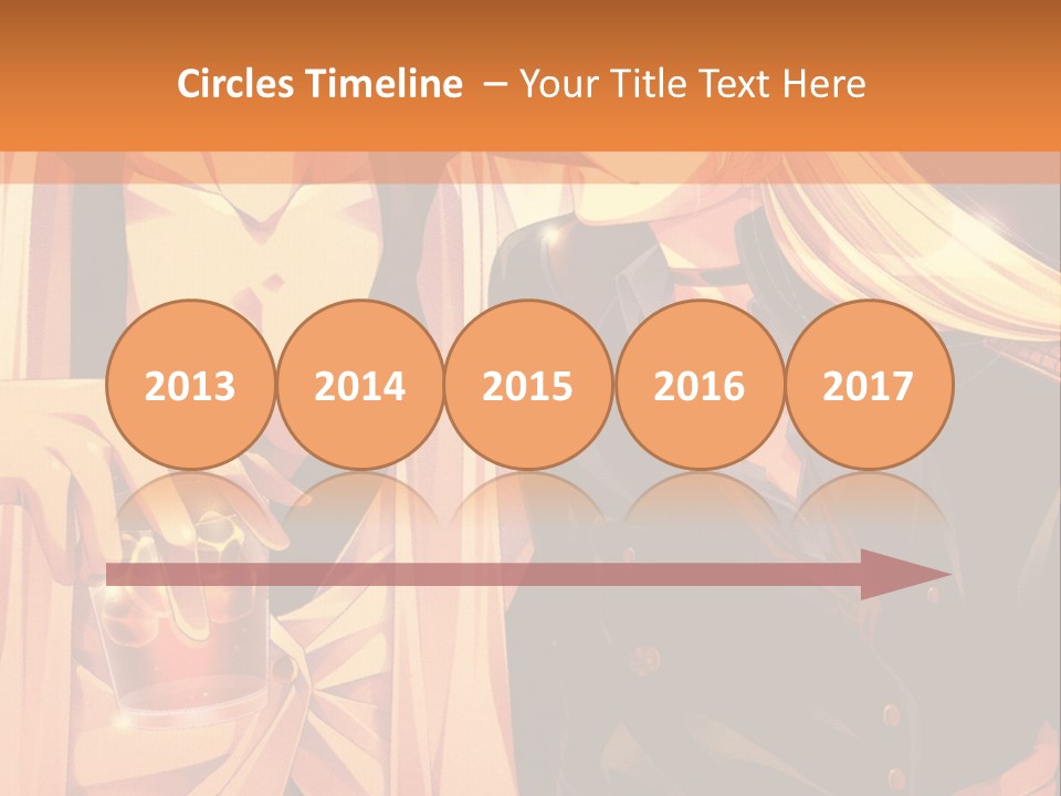 A Couple Of People Sitting Next To Each Other PowerPoint Template