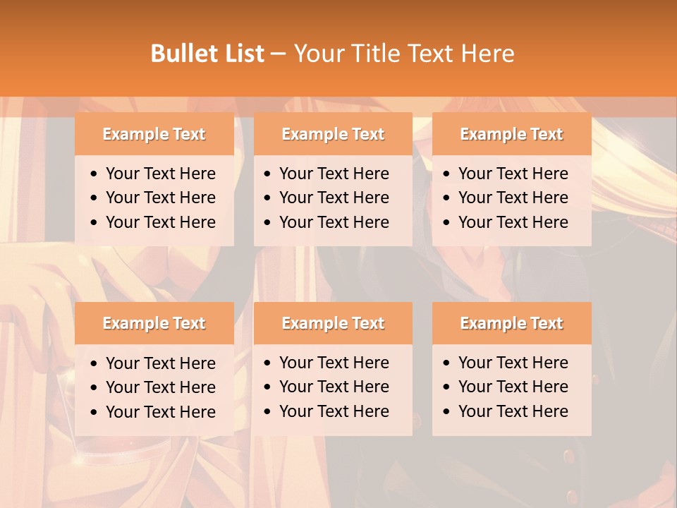 A Couple Of People Sitting Next To Each Other PowerPoint Template