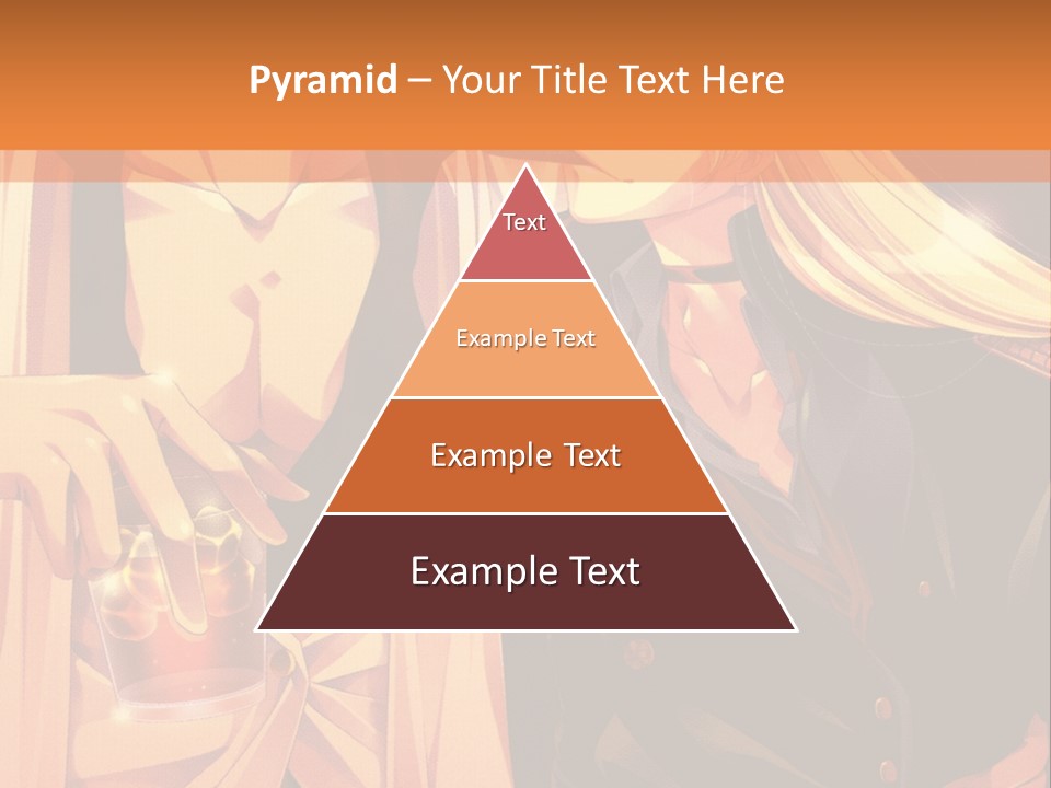 A Couple Of People Sitting Next To Each Other PowerPoint Template