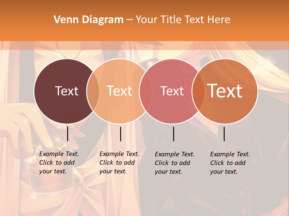 A Couple Of People Sitting Next To Each Other PowerPoint Template