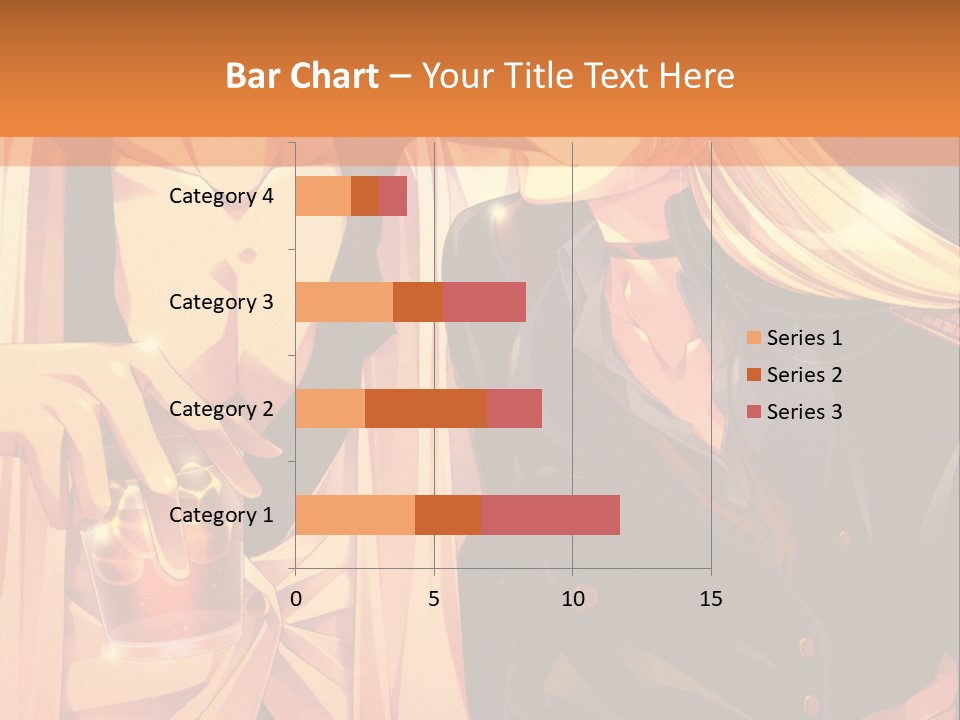 A Couple Of People Sitting Next To Each Other PowerPoint Template