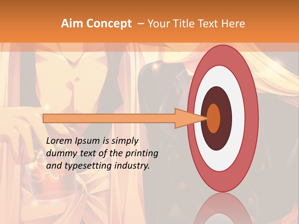 A Couple Of People Sitting Next To Each Other PowerPoint Template