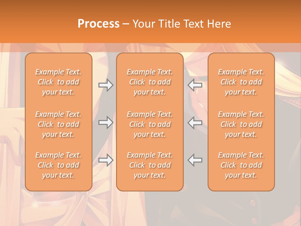 A Couple Of People Sitting Next To Each Other PowerPoint Template