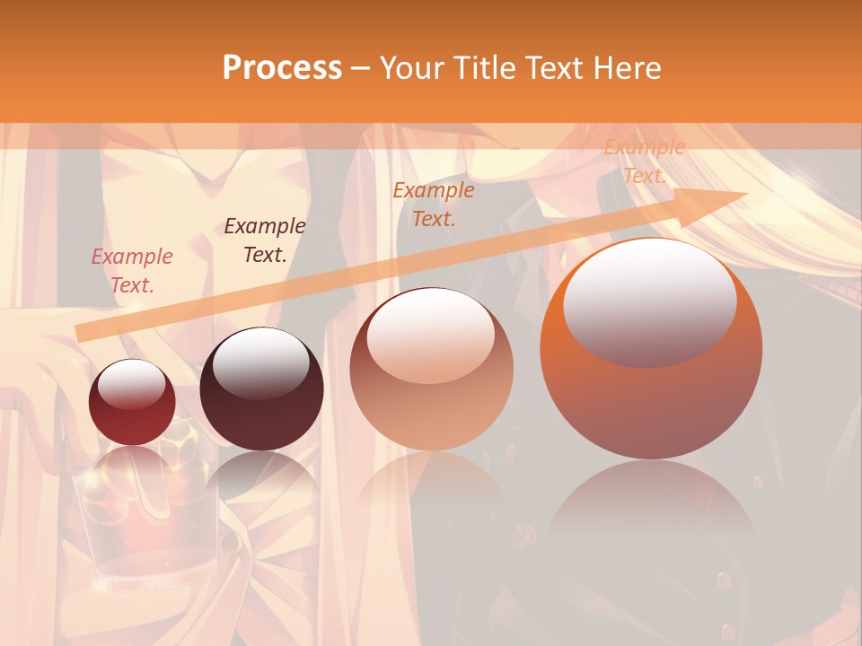 A Couple Of People Sitting Next To Each Other PowerPoint Template