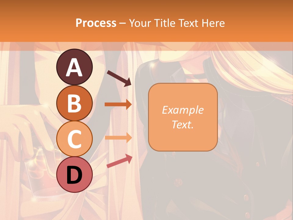 A Couple Of People Sitting Next To Each Other PowerPoint Template