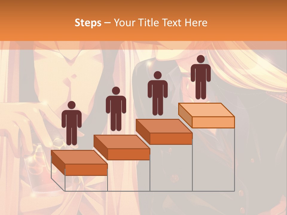 A Couple Of People Sitting Next To Each Other PowerPoint Template