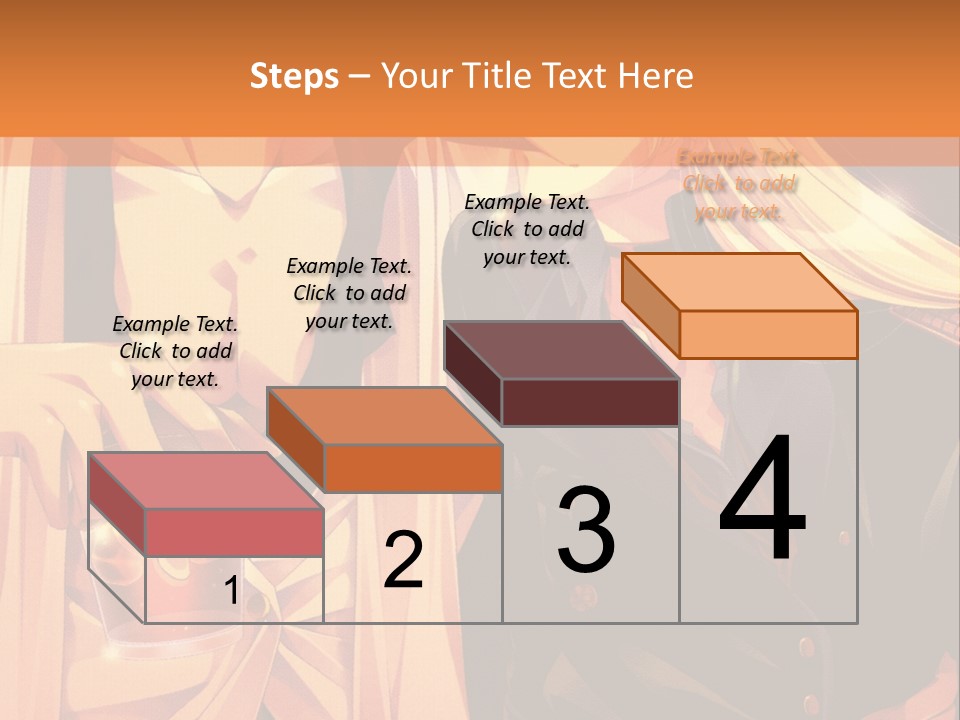 A Couple Of People Sitting Next To Each Other PowerPoint Template
