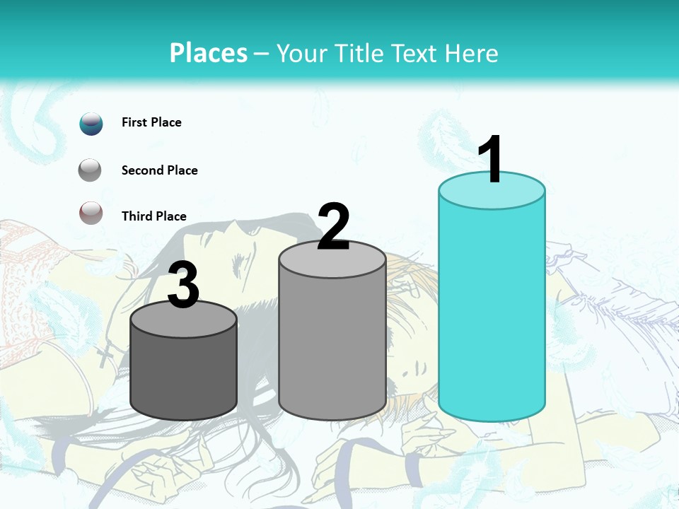 A Couple Of People Laying On Top Of Each Other PowerPoint Template