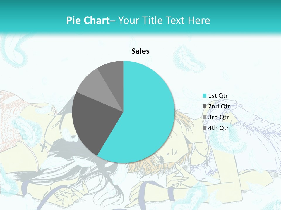 A Couple Of People Laying On Top Of Each Other PowerPoint Template