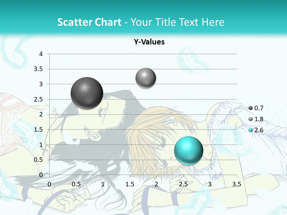 A Couple Of People Laying On Top Of Each Other PowerPoint Template