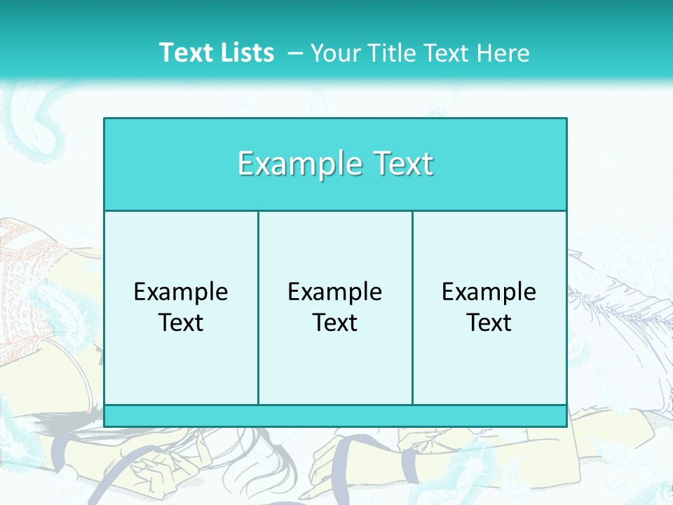 A Couple Of People Laying On Top Of Each Other PowerPoint Template