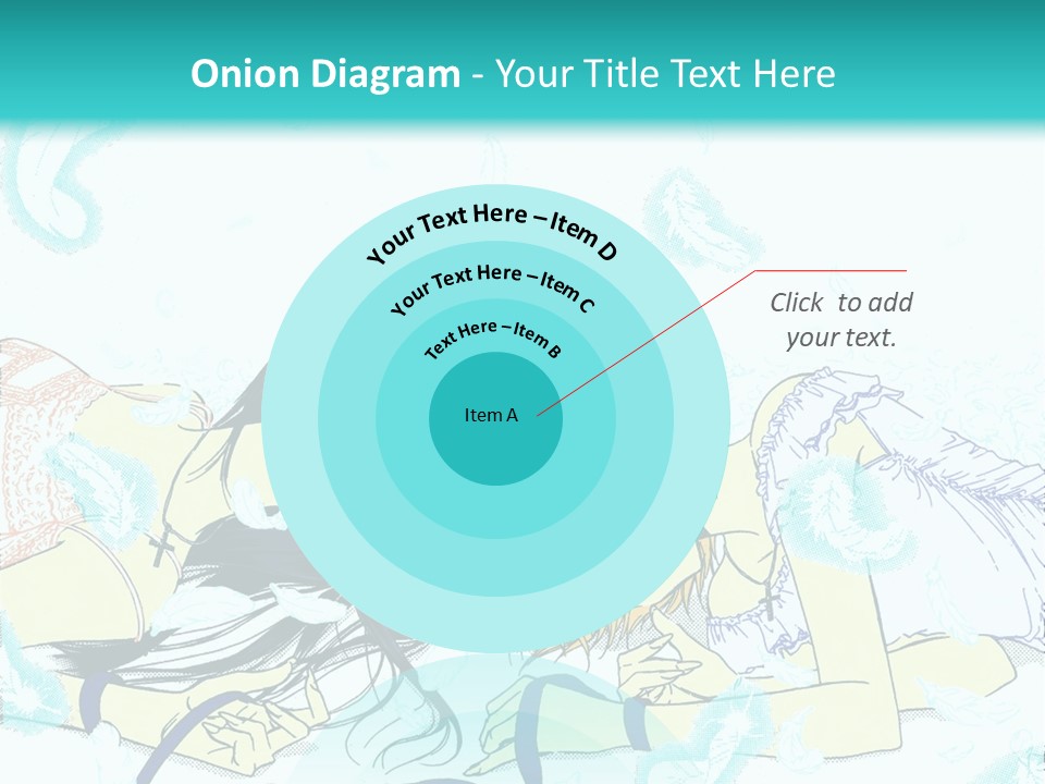 A Couple Of People Laying On Top Of Each Other PowerPoint Template