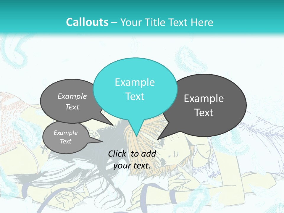 A Couple Of People Laying On Top Of Each Other PowerPoint Template