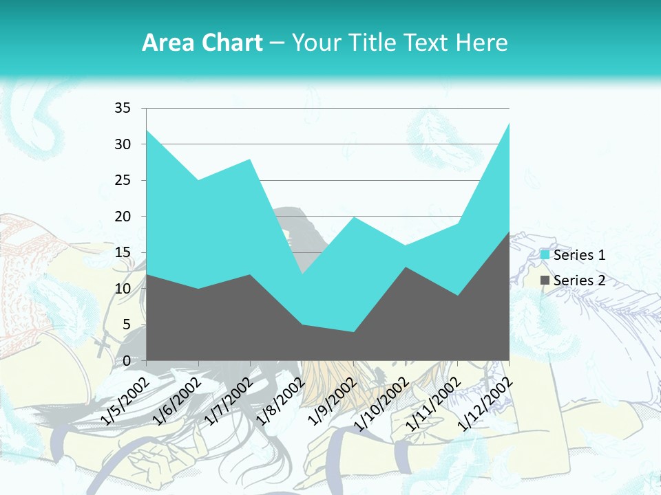A Couple Of People Laying On Top Of Each Other PowerPoint Template