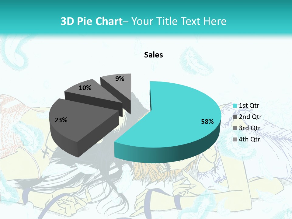 A Couple Of People Laying On Top Of Each Other PowerPoint Template