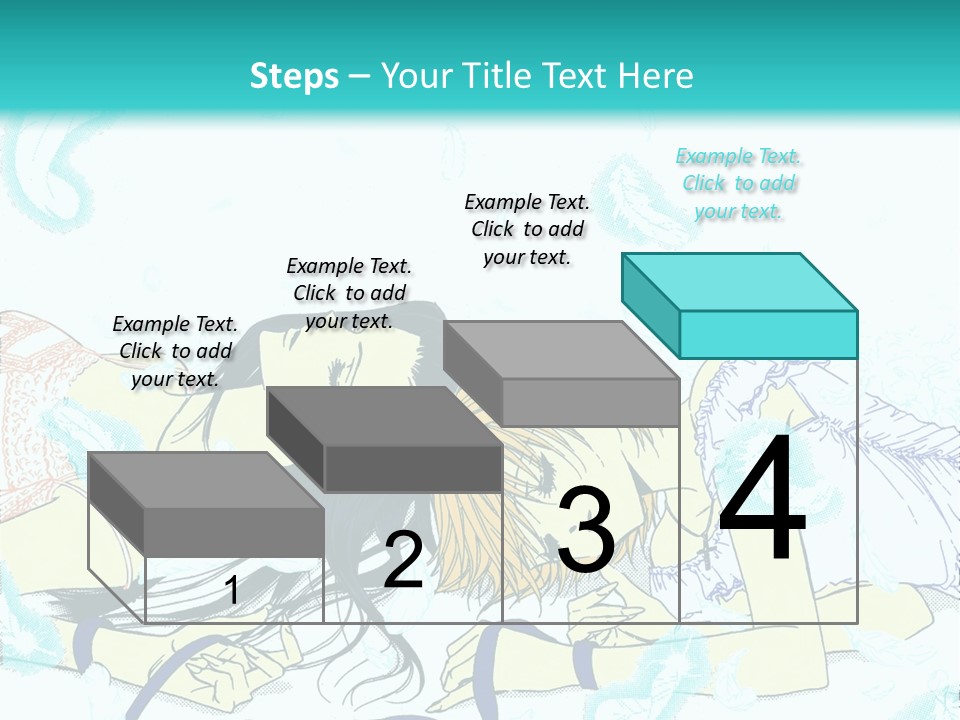 A Couple Of People Laying On Top Of Each Other PowerPoint Template