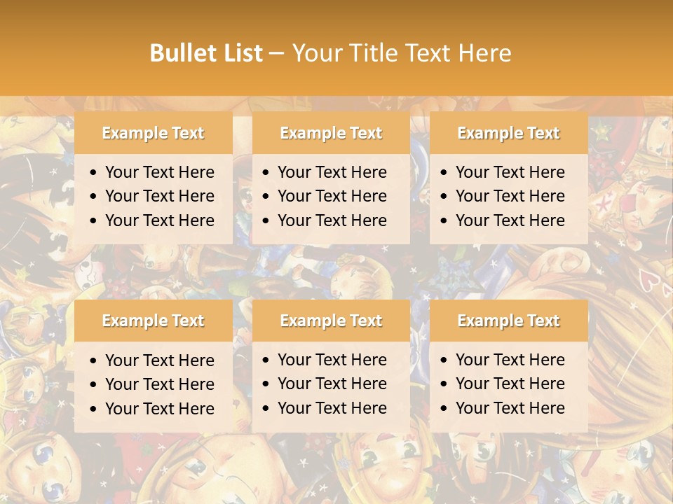 A Group Of Children In A Crowd Of People Powerpoint Template PowerPoint Template