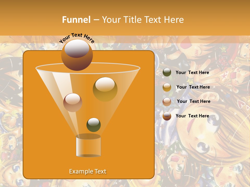 A Group Of Children In A Crowd Of People Powerpoint Template PowerPoint Template