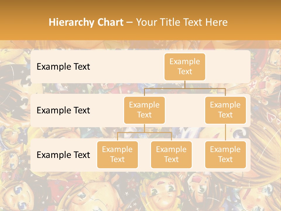 A Group Of Children In A Crowd Of People Powerpoint Template PowerPoint Template