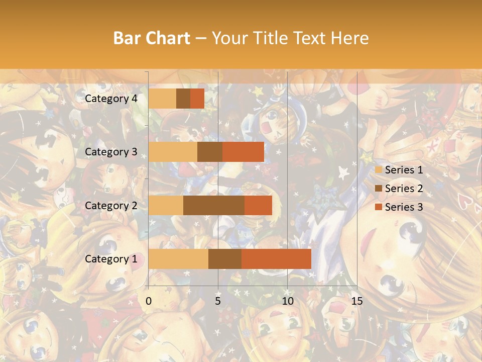 A Group Of Children In A Crowd Of People Powerpoint Template PowerPoint Template